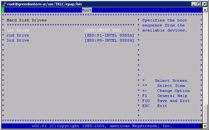 Boot Menu