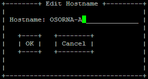 Edit Hostname