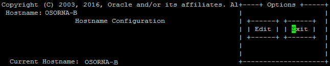 Hostname Configuration