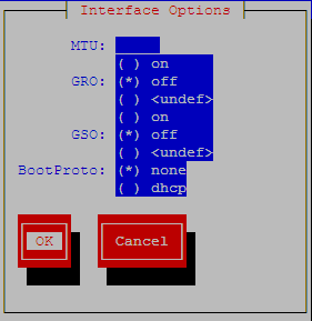 Interface Options