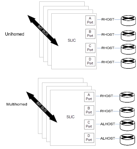 Unihoming versus multihoming for SLIC Unihoming versus multihoming for SLIC