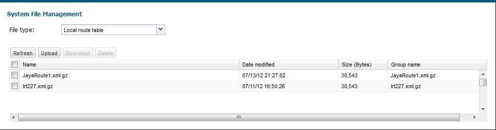 This screen capture shows the LRT dialog. This screen capture shows the LRT dialog.