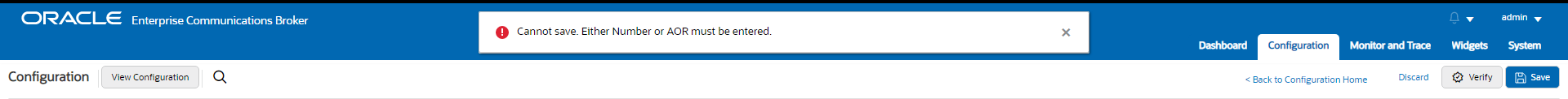 This image displays a configuration error message. This image displays a configuration error message.