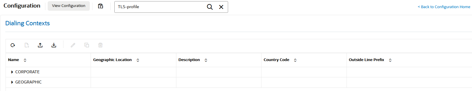 The navigation object on the left side of an icon's configuration dialog does not display for objects that have no sublinks. The navigation object on the left side of an icon's configuration dialog does not display for objects that have no sublinks.