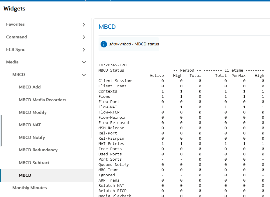 Each Widget contains the controls that you need to manage the particular Widget Each Widget contains the controls that you need to manage the particular Widget