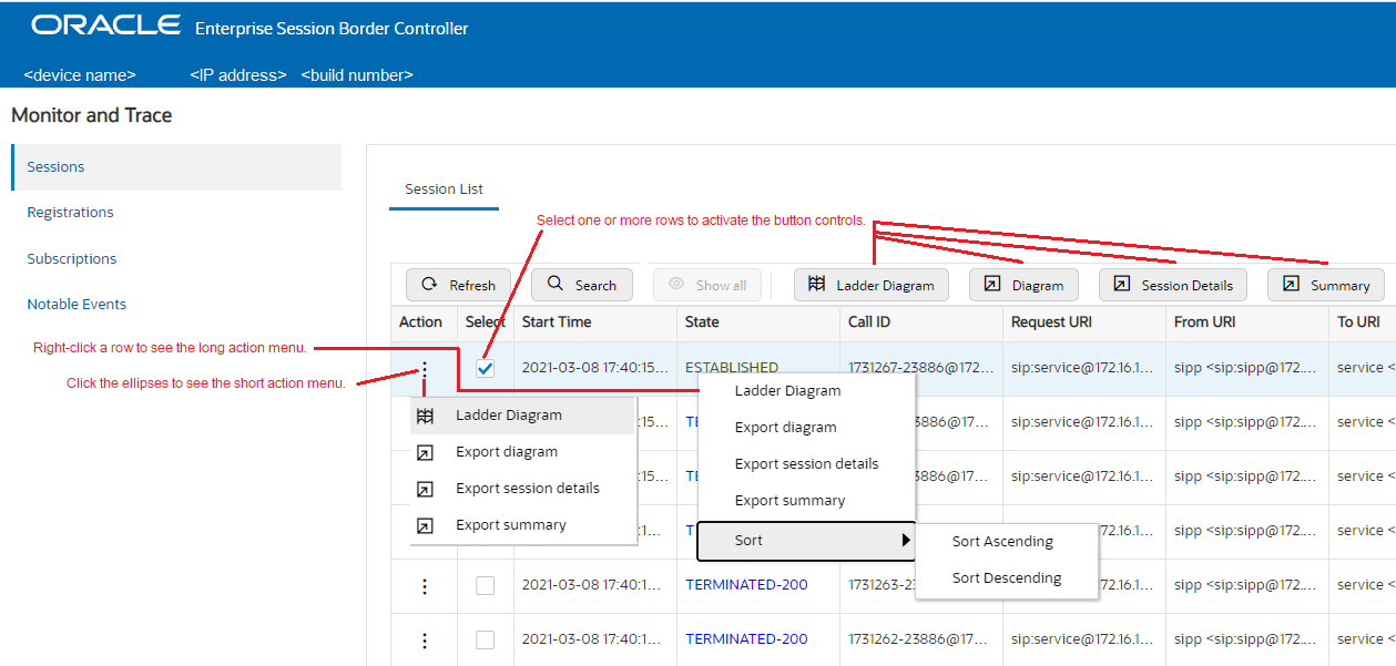 This screen capture shows the pop-up menu that displays when you right click a row in a summary table. Ladder Diagram is the first item on the list. This screen capture shows the pop-up menu that displays when you right click a row in a summary table. Ladder Diagram is the first item on the list.