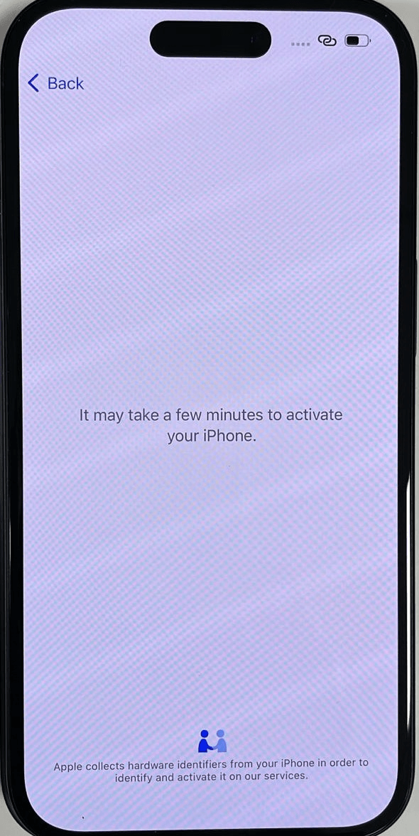 screen that follows the Written and Spoken Languages screen