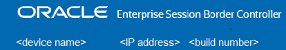 This screen capture shows the system identification that the Web GUI displays on the Dashboard banner.