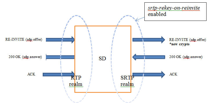 Processing RE-INVITES with SDP