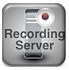 This image is a screen capture of the Recording server drag and drop icon.