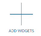 This screen capture shows the Add Widgets tile, which is just another way of adding a Widget.