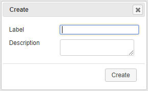 This screenshot shows the new realm dialog box.