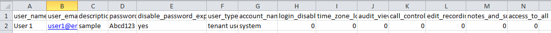 This image shows a sample spreadsheet file with parameters and values.