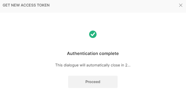 Authentication process
