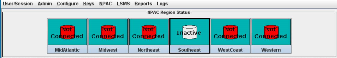NPAC Region Status