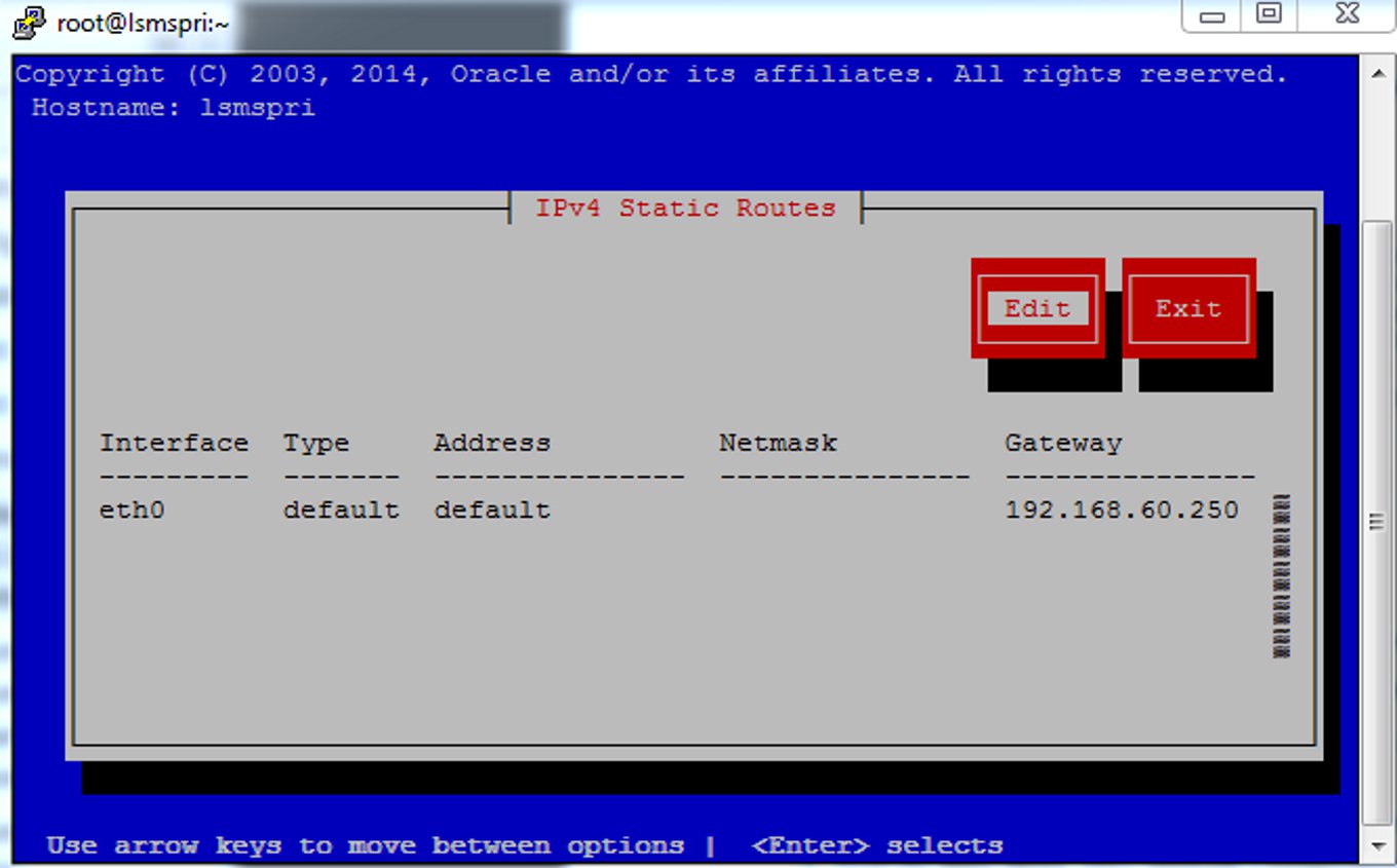 Displaying Current System Routes