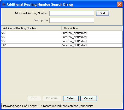 Description of np-additionalroutingnumbersearchdialogresults_2-5-0.jpg follows Description of np-additionalroutingnumbersearchdialogresults_2-5-0.jpg follows
