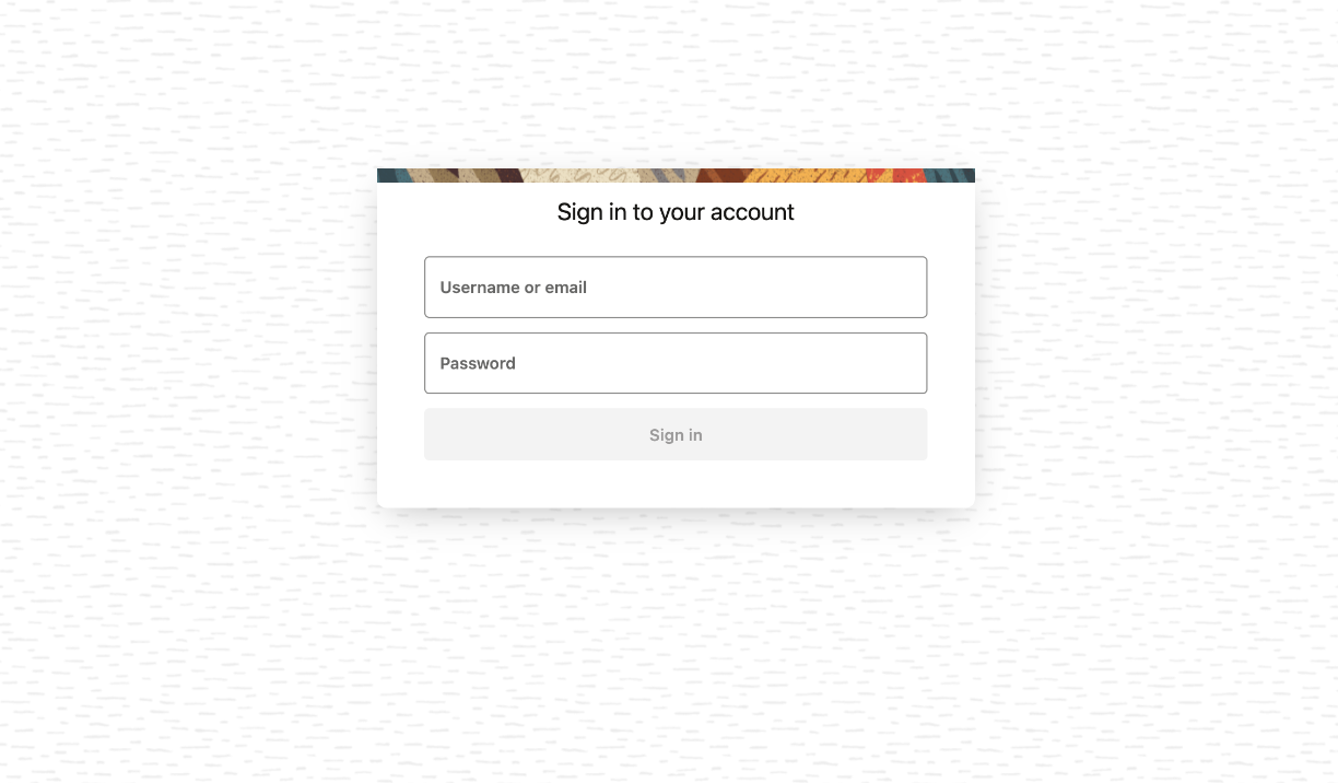 Login Login