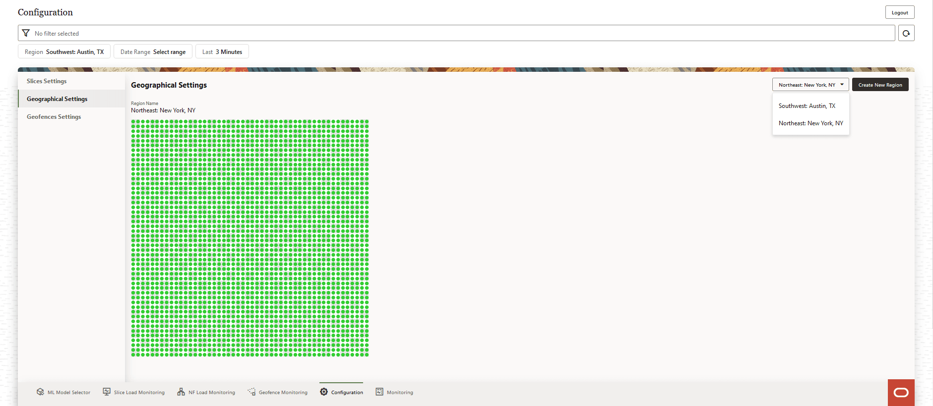 Existing Region Existing Region
