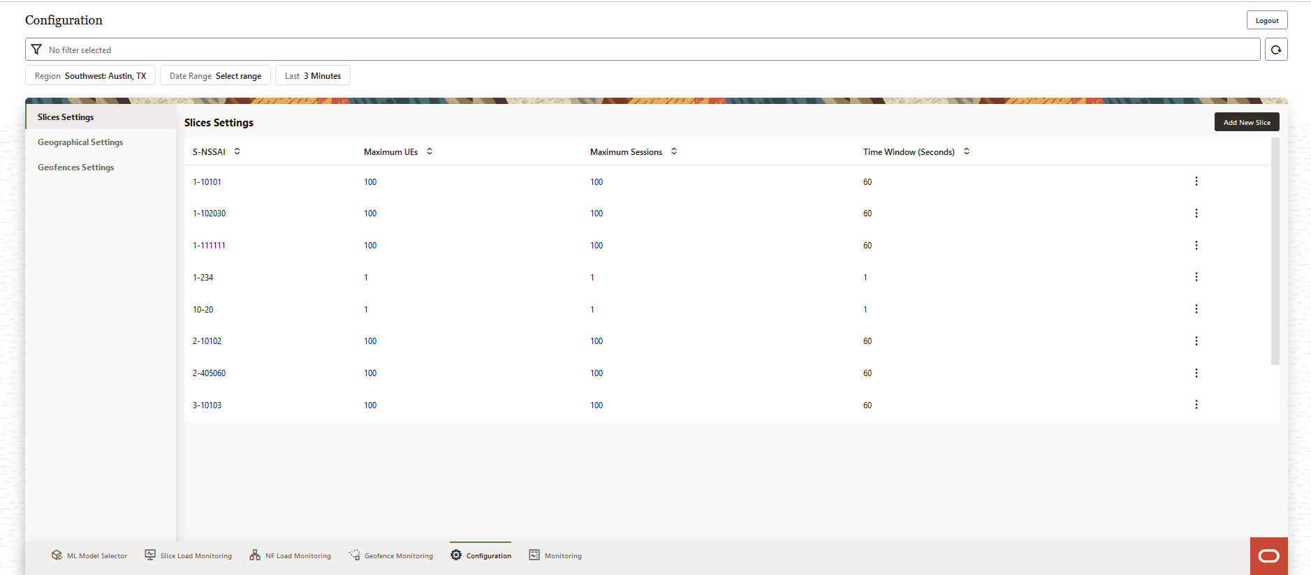 Slice Settings Slice Settings