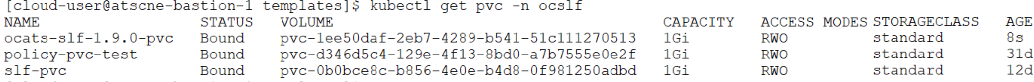 Verifying PVC
