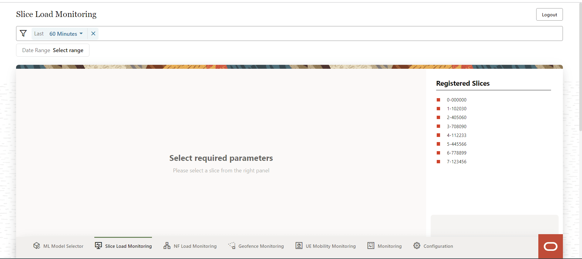 Slice Load Monitoring Slice Load Monitoring