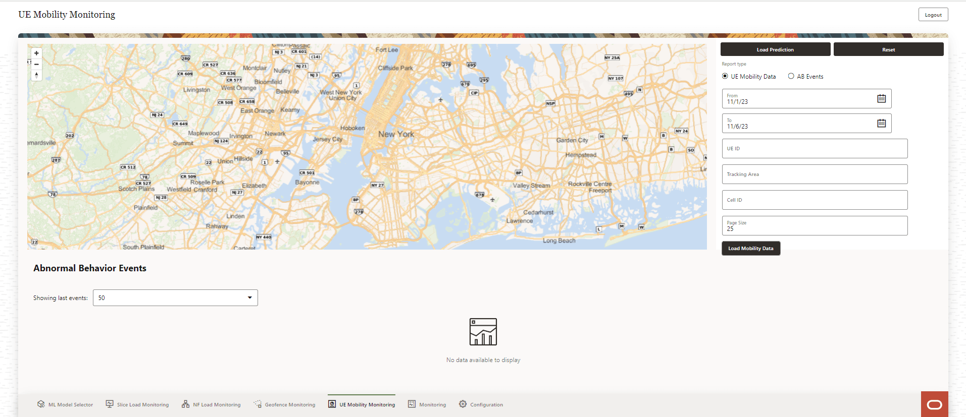 UE Mobility Monitoring UE Mobility Monitoring