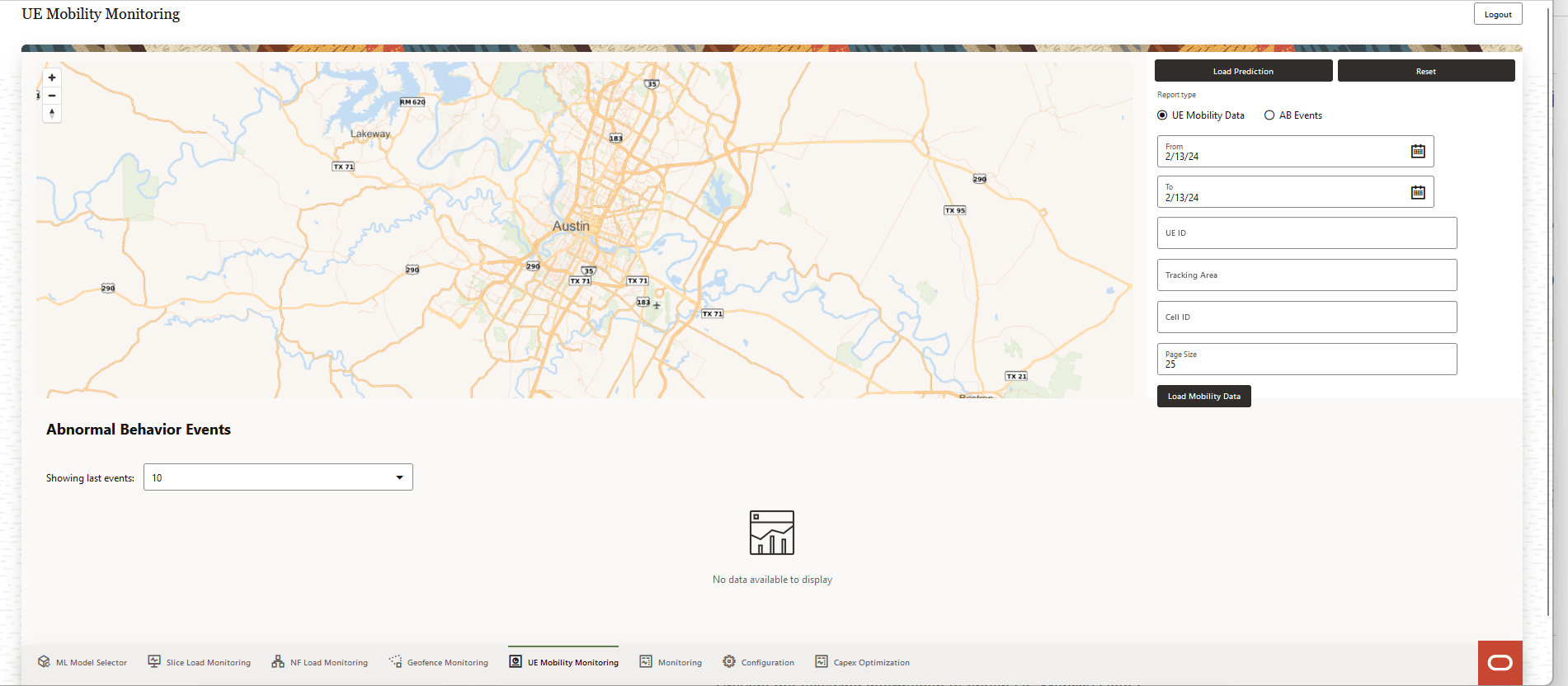 UE Mobility Monitoring UE Mobility Monitoring