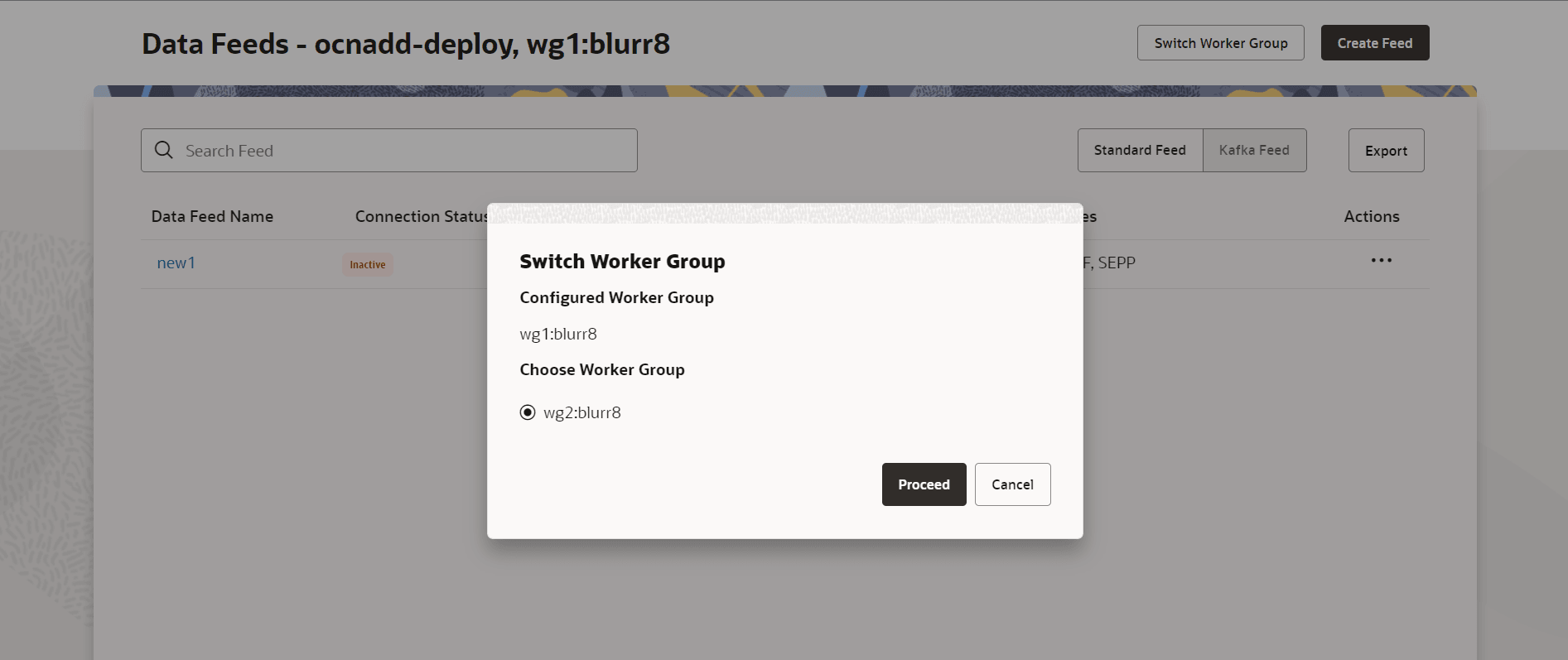 Switch Worker Group