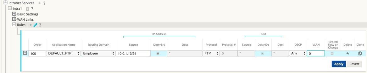 Image showing the VLAN ID Field.