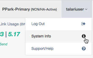 Image showing where to locate system info