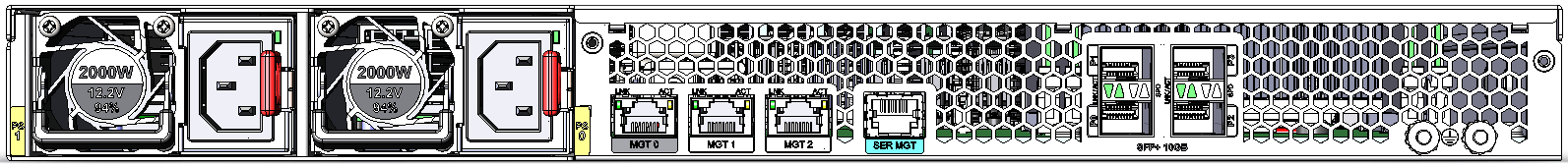 Rear view of Acme Packet 6400