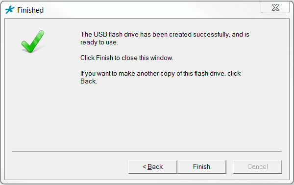 This image displays the BMC dialog, per the title and procedure step.