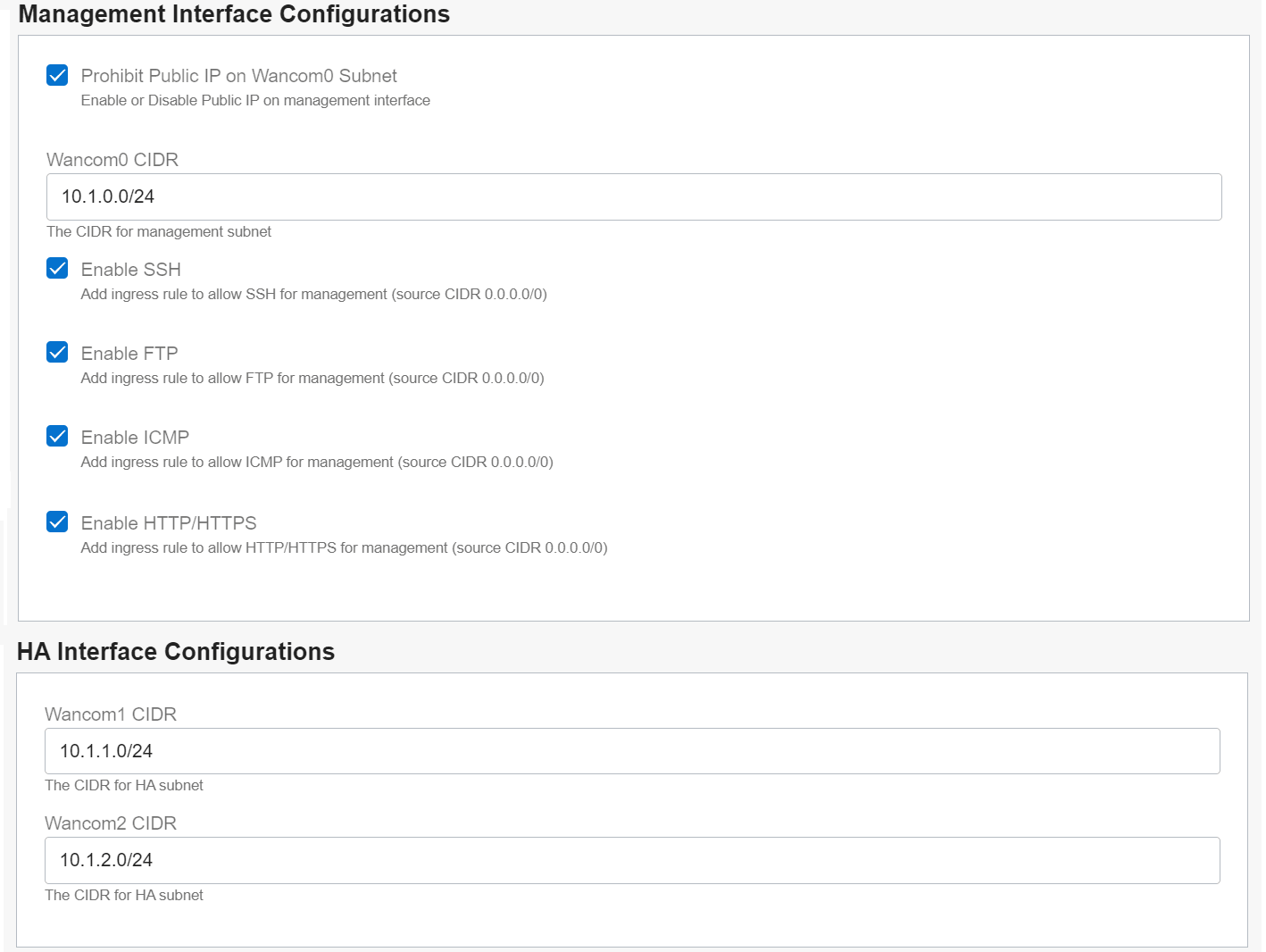 VCNConfigureVariable2