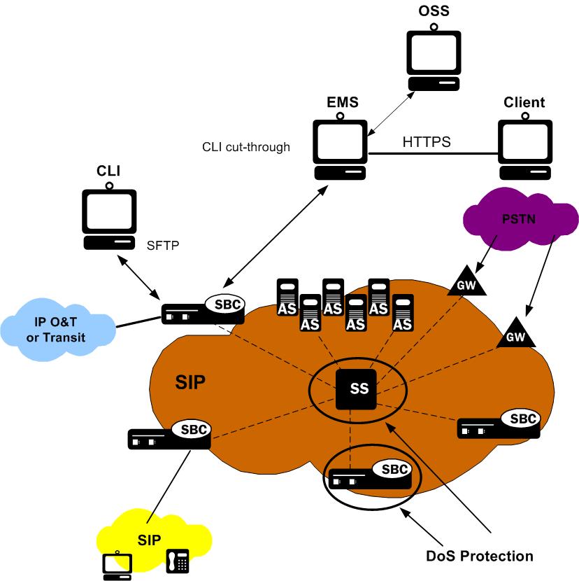 DDoS protection on the SBC