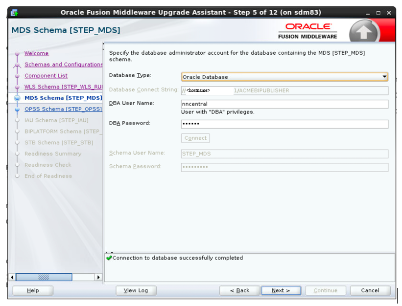 MDS Schema (STEP_MDS)