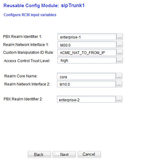 RCM input variables are shown for realm identifiers.