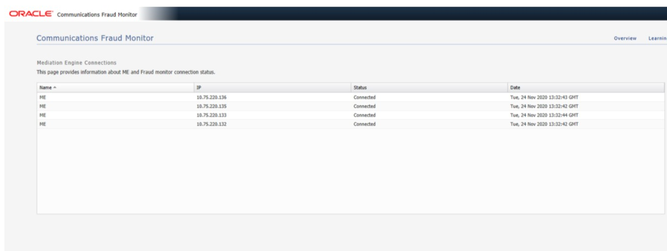 Connection to multiple MEs Connection to multiple MEs