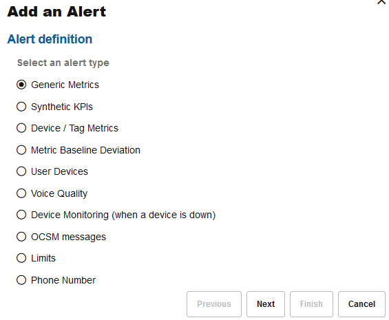 Add an Alert