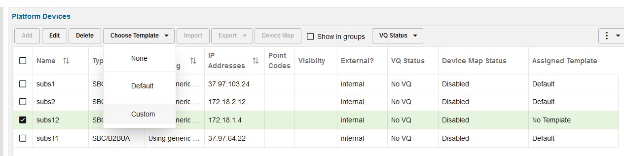 Custom KPI template