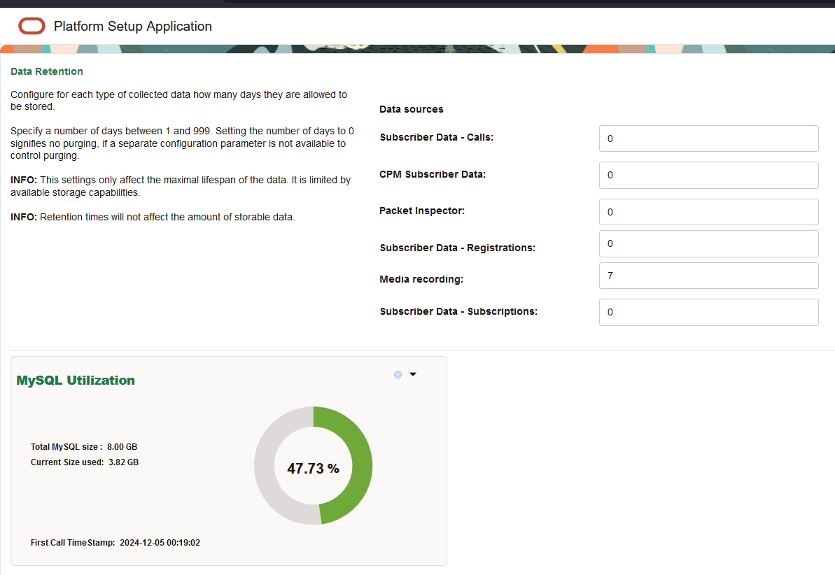 Data Retention Data Retention