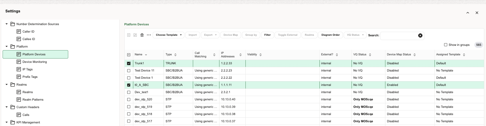 Assigned Templates Assigned Templates