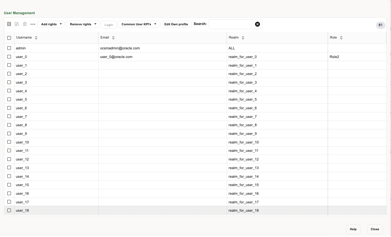 User roles in Operations Monitor User roles in Operations Monitor