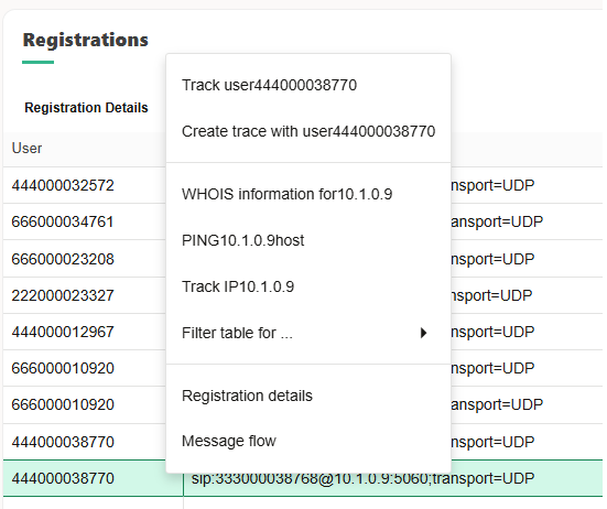 Right-Click On the Registration Event Right-Click On the Registration Event