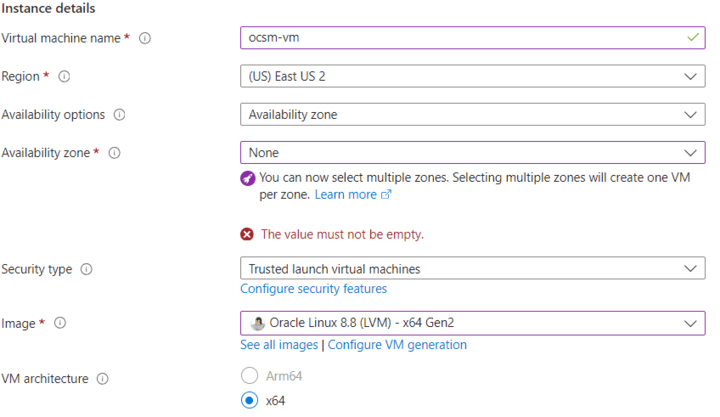 Inbound Port Information