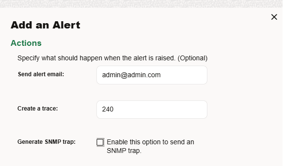 Actions