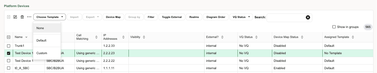 None KPI template None KPI template