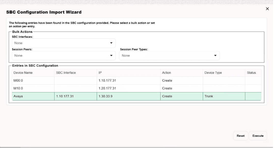 Screen capture of the Operations Monitor Settings page. The Oracle SBC Config Upload page can be found under the System Management folder