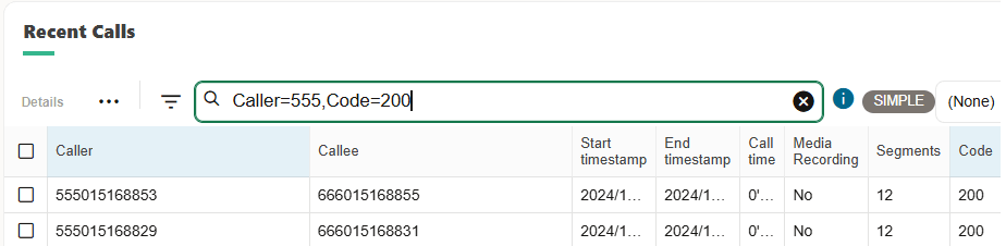 Text-box based Filtering
