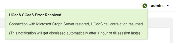 429 Error Resolved Success Notification